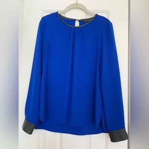Zara Women’s Electric Blue Blouse Size M